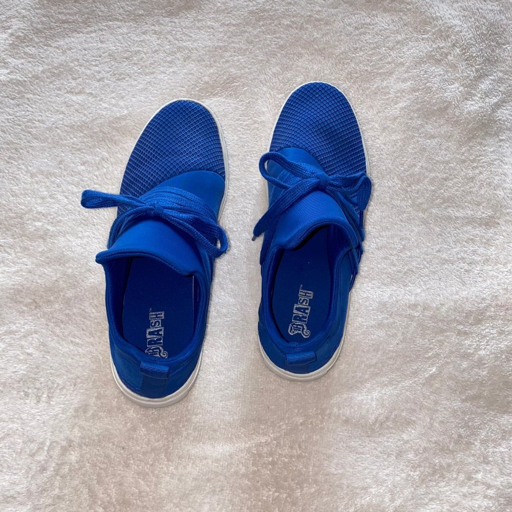 Blue shoes
